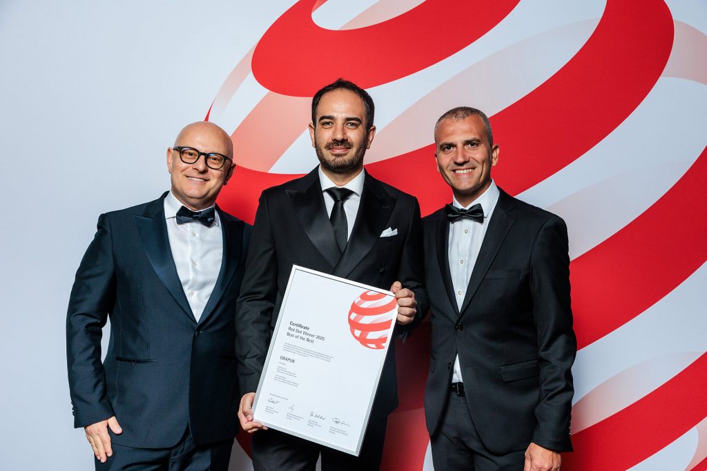 Con Grapur, Mack & Schühle Italia vince il premio reddot sustainable design 2025